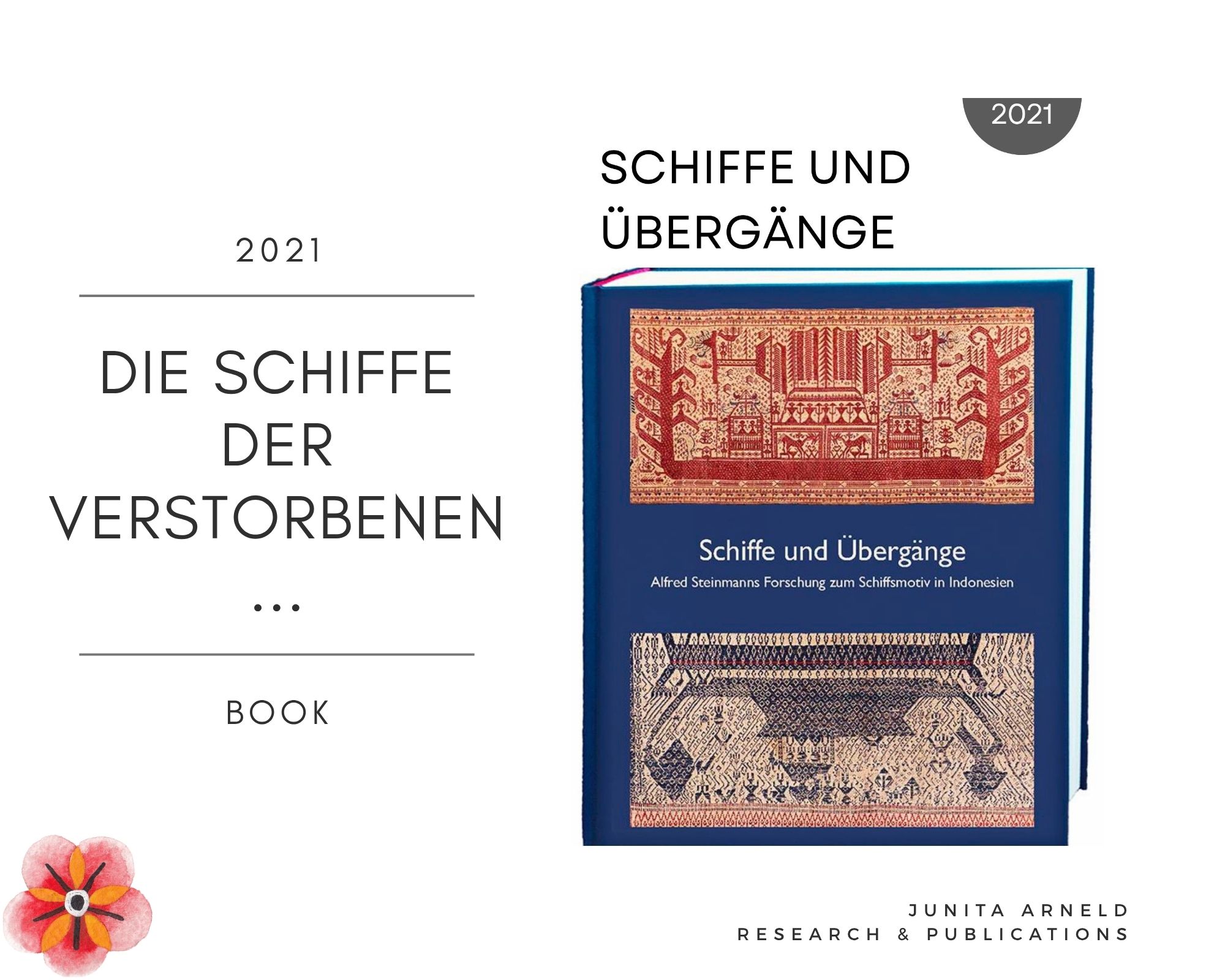 Cover — Die Schiffe der Verstorbenen. Begräbnismalereien der Ngaju von Borneo